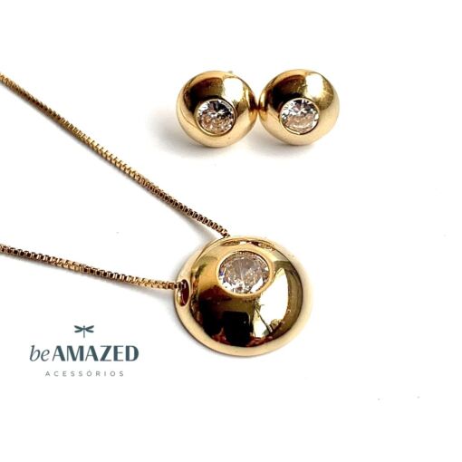Conjunto esfera ponto de luz