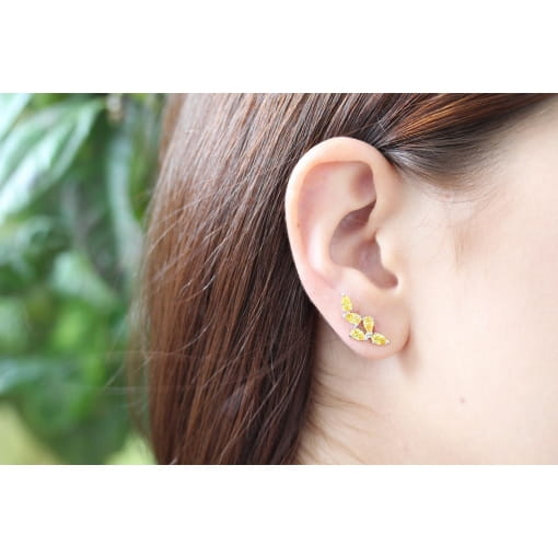 Brinco Ear Cuff de Gotinhas