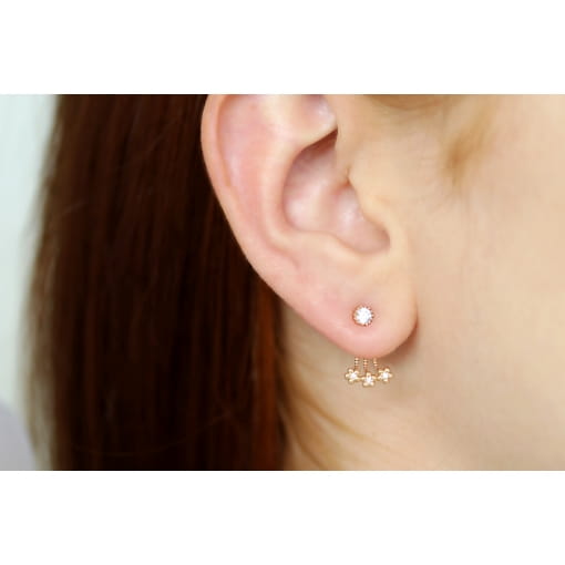 Ear Jacket Flowers