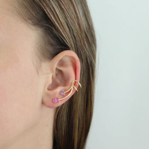 Brinco Ear cuff moderno