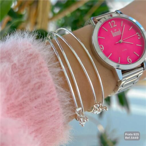 Cy5449 - Bracelete Oval Largura 6,5Cm X 1,50Mm Trava De Seguranç