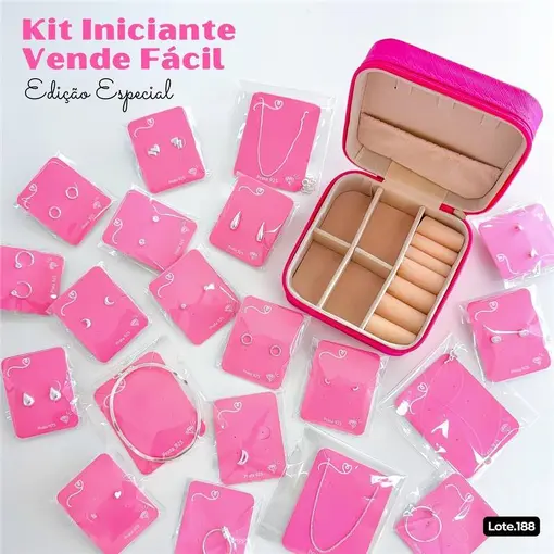  Kit Iniciante - 20 Joias Ganhe Porta Joias Edição Especial Limi