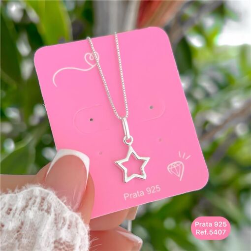 Cy5407 - Pingente Estrela Clássica Lisa