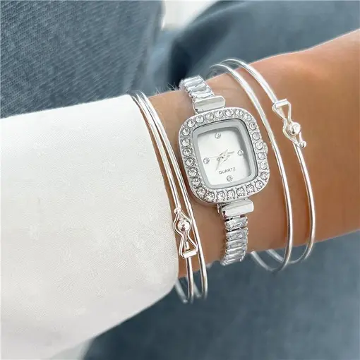 Cy5451 - Bracelete Redondo 18Cm Fio 1,50Mm Com Trava De Seguranç