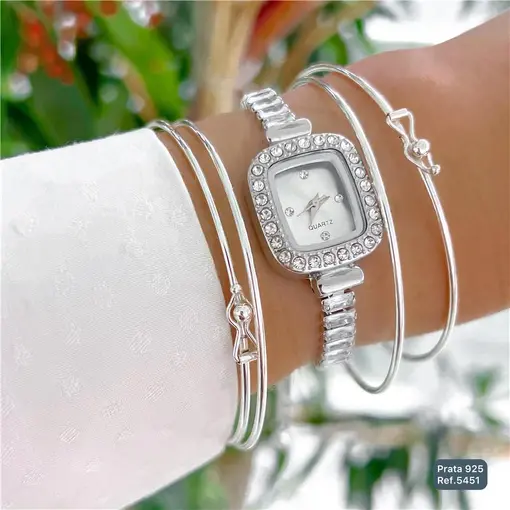 Cy5451 - Bracelete Redondo 18Cm Fio 1,50Mm Com Trava De Seguranç