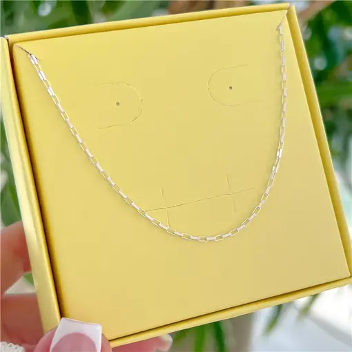 Cy6424 - Combo Dia Das Crianças Colar 40Cm Elo Cartier