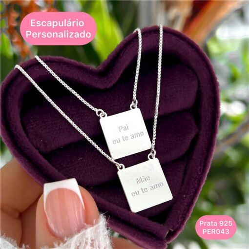 Per043 - Personalizado Escapulário 60Cm