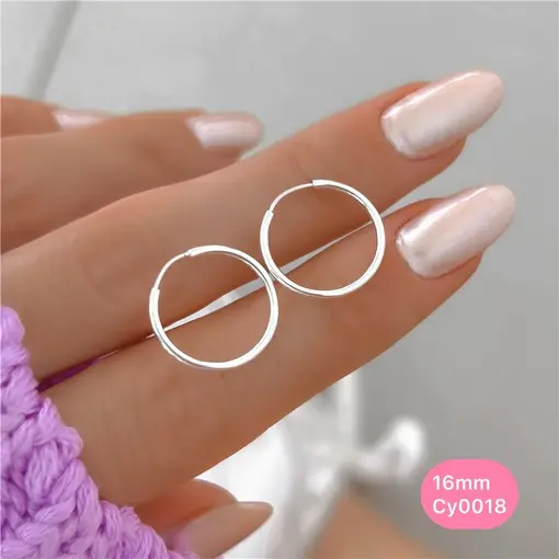 Cy0018 - Brinco Argola 16Mm Clássica