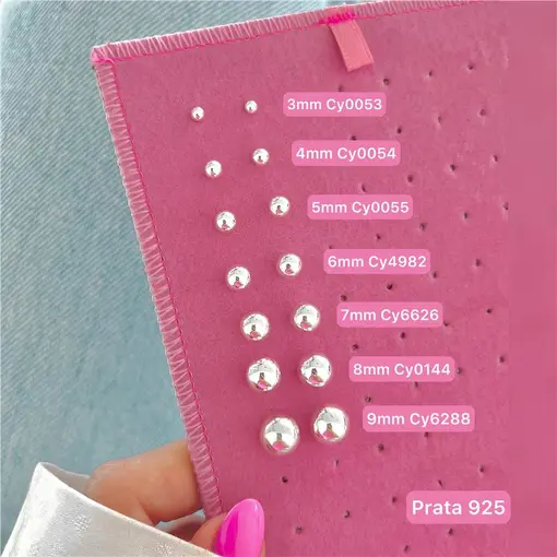 Cy0053 - Brinco Bola 3mm Clássico