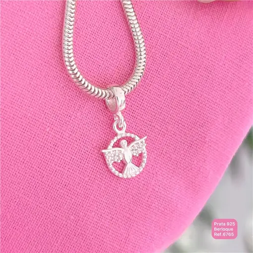 Cy6765 - Berloque Espírito Santo Cravejado