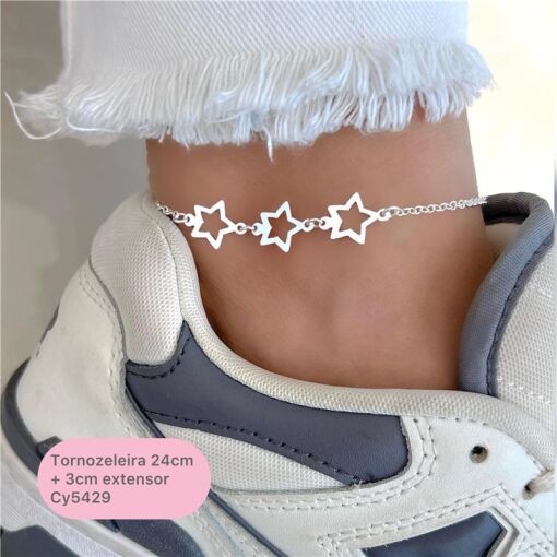 Cy5429 - Tornozeleira 24Cm Três Estrelas