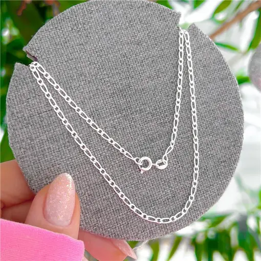 Cy6757 - Corrente Masculina 70cm Elo 1X1 2mm Espessura