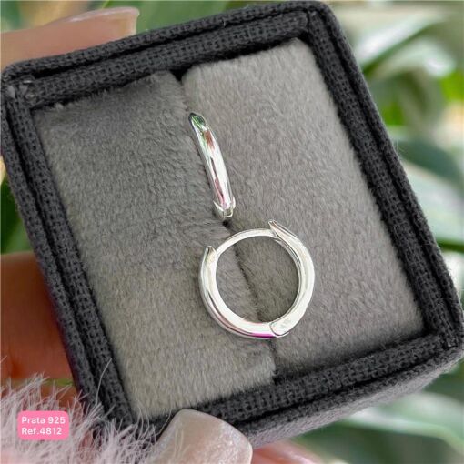 Cy4812 - Brinco Argola Click 13Mm Lisa