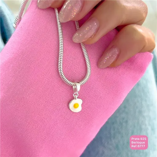 Cy6777 - Berloque Ovo Frito