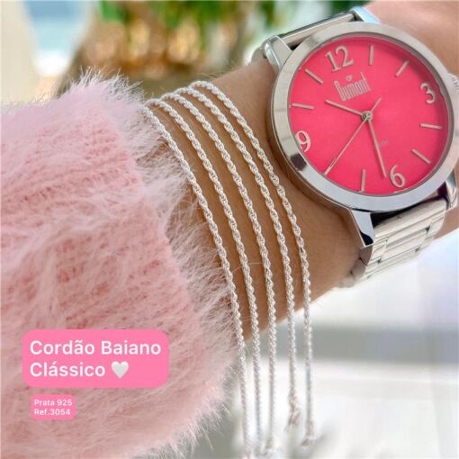 Cy3054 - Pulseira 18Cm Cordão Baiano 1,3Mm