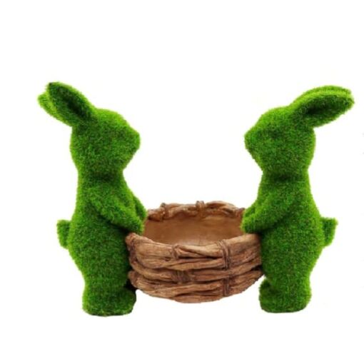 Coelhos com cesto