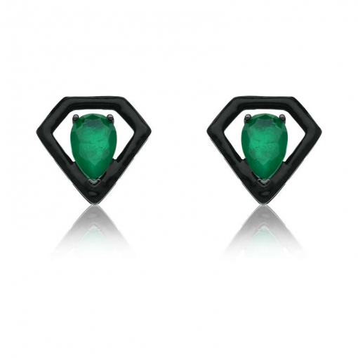 Brinco linha resina triangular gota fusion