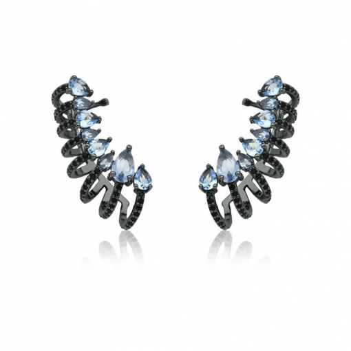 Brinco Ear cuff 9 gotinhas fusion premium