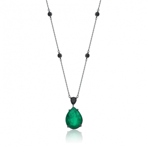 Colar com gota M fusion premium