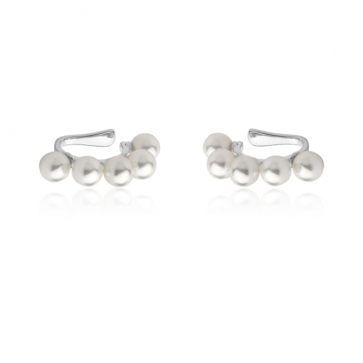Piercing fake 5 pérolas shell