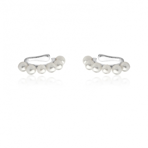 Piercing fake 6 pérolas shell