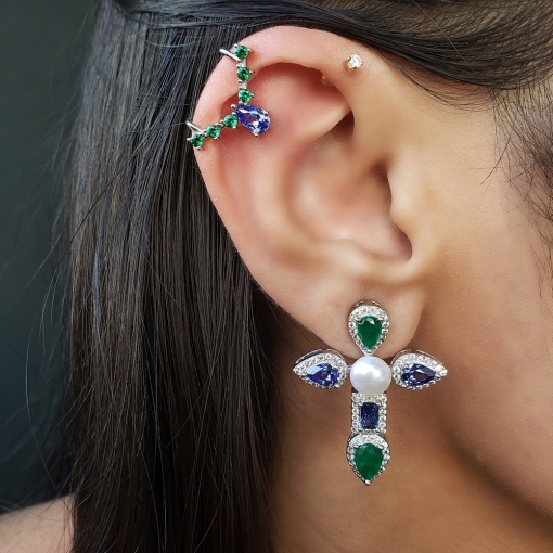 Piercing fake gotinha fusion premium e zircônias