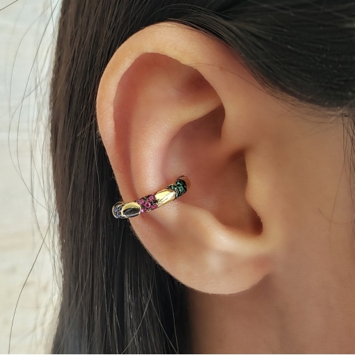 piercing fake detalhe x