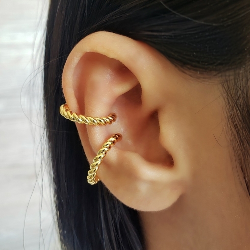 piercing fake entrelaçado