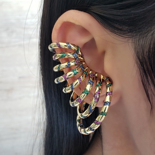 Piercing fake earcuff