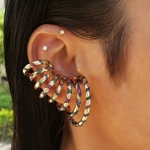Piercing fake earcuff
