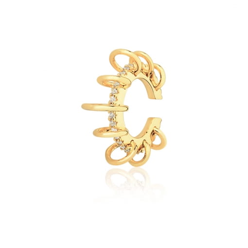 PIERCING FAKE BANHADO COM AROS