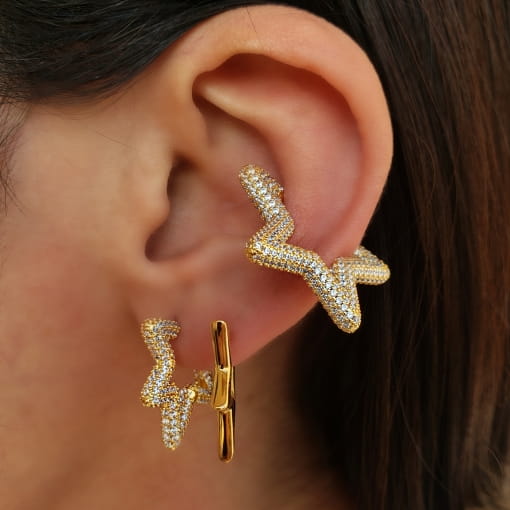 Piercing fake estrela