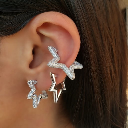 Piercing fake estrela