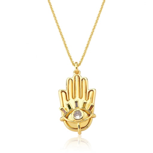 COLAR BANHADO HAMSA