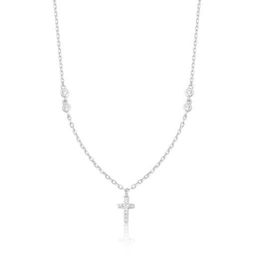 COLAR PRATA925 CRUZ