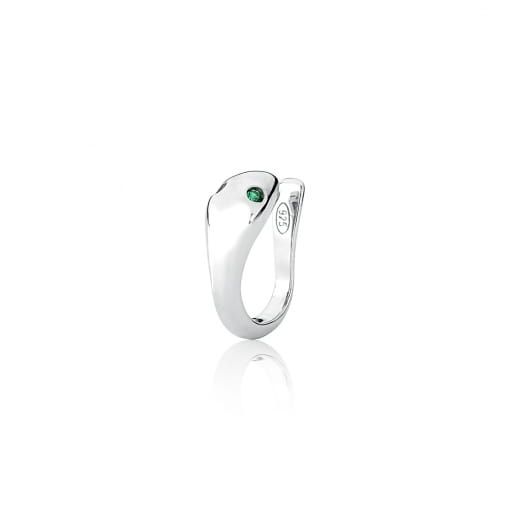 PIERCING FAKE PRATA925 BANHO SERPENTE LISA