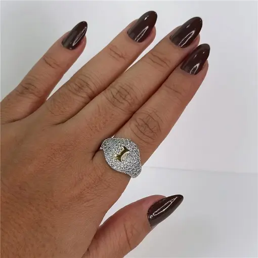 ANEL CRAVEJADO LETRA LETRA I