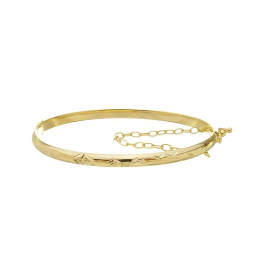 BRACELETE TEXTURADO COM CORRENTE