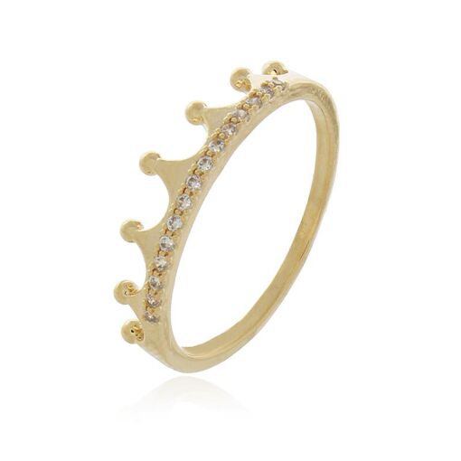 ANEL COROA CRAVEJADO