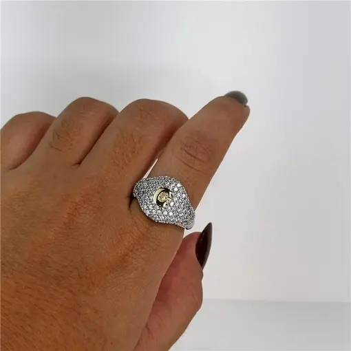 ANEL CRAVEJADO LETRA LETRA C