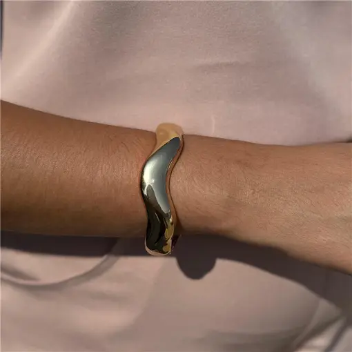 BRACELETE ARTICULADO  ONDULADO