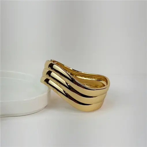 BRACELETE ARTICULADO RISCADO ORGÂNICO