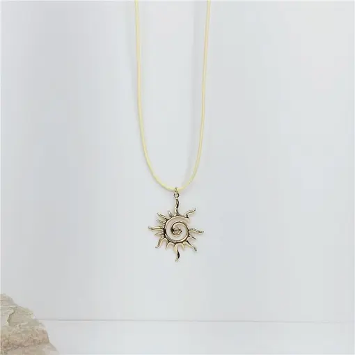 COLAR COURO SOL
