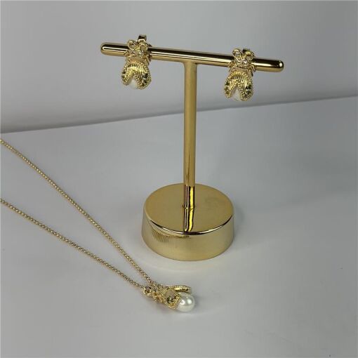 CONJUNTO ABELHA COM PEROLA