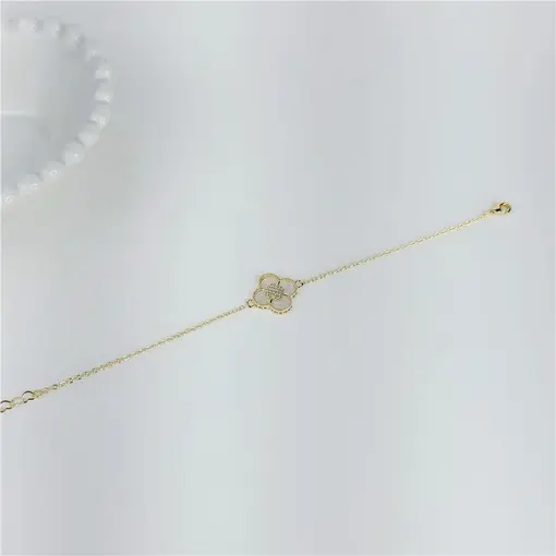 PULSEIRA TREVO CRAVEJADO