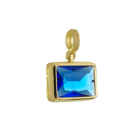 PINGENTE PEDRA SAFIRA