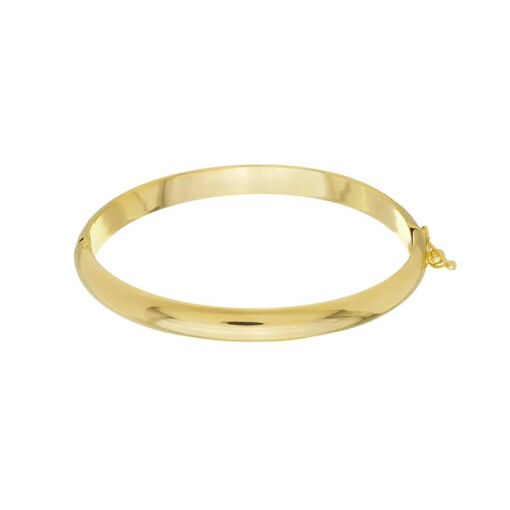 BRACELETE LISO COM FECHO JOIA
