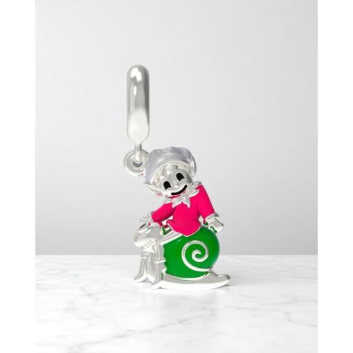 Berloque Prata 925 Link Duende Câncer