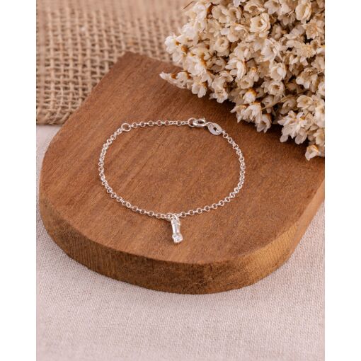 Pulseira Infantil Prata 925 Figa