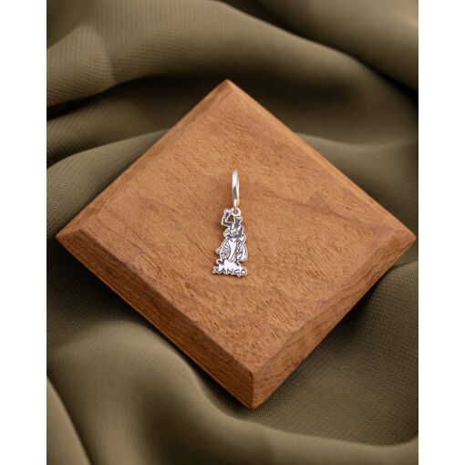 Pingente Prata 925 Orixá Xangô